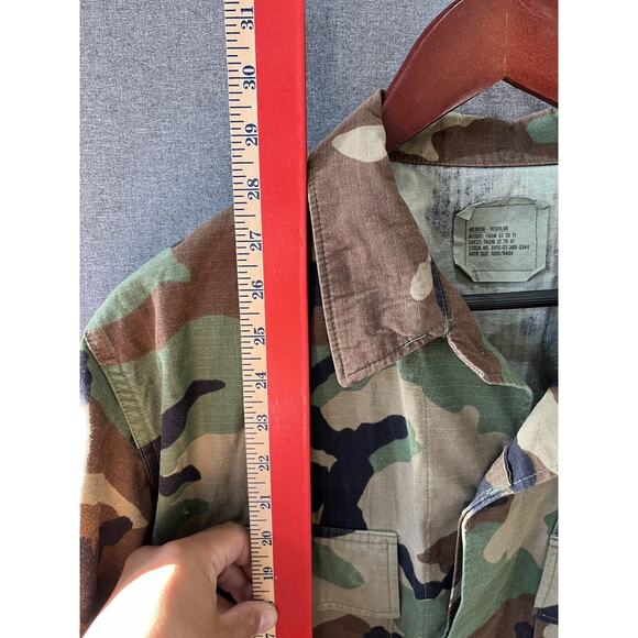 VINTAGE RAMBO COMBAT JACKET JUNGLE CAMO M REG NATO USA COAT US ARMY MARINES - Picture 4 of 6